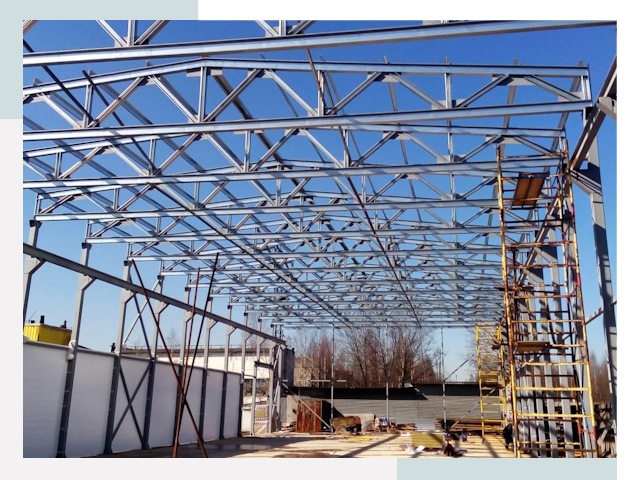 Строительство цехов в Прокопьевск от 620 руб. под ключ