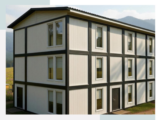 Модульные общежития в Прокопьевске