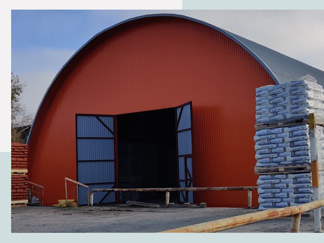 Полукруглые ангары по цене от 620 руб. в Прокопьевск