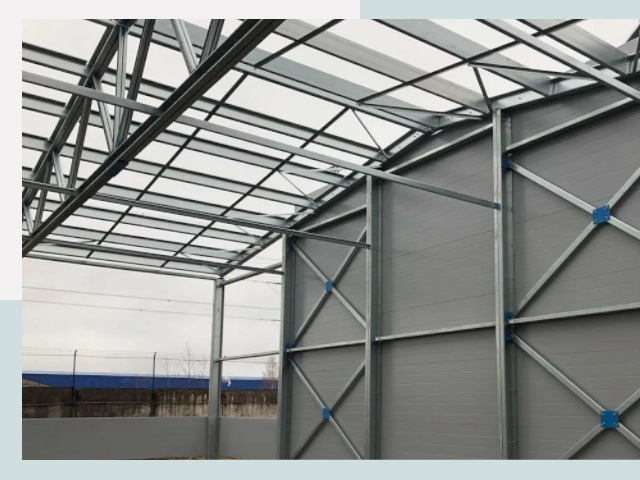 Каркасные ангары от СтальСтрой-Прк по цене от 620 руб.