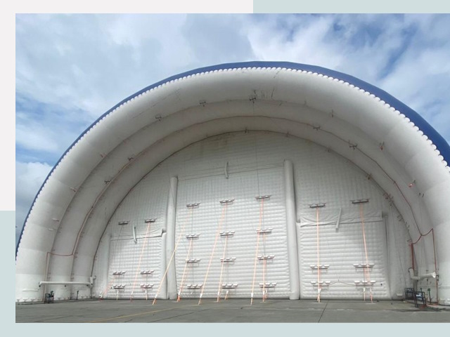 Пневмокаркасные ангары от СтальСтрой-Прк по цене от 620 руб.