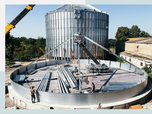 Силосы для зерна в Прокопьевск от 620 руб. - Надёжное хранение