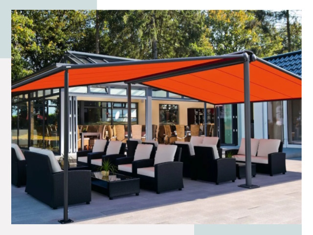 Навесы для кафе и ресторанов в Прокопьевске