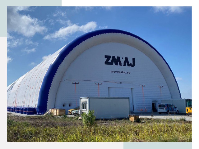 Брендирование ангаров в Прокопьевске