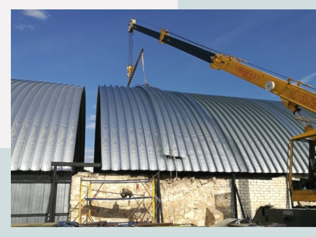 Реконструкция ангаров в Прокопьевске от 620 руб.