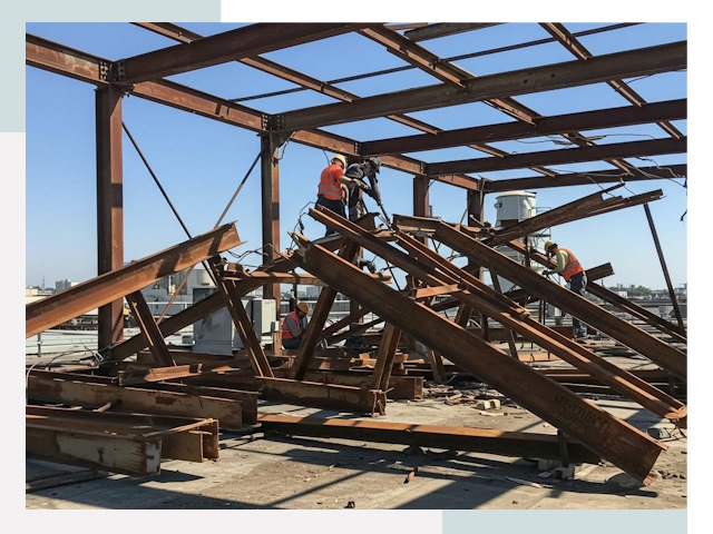 Демонтаж металлоконструкций в Прокопьевске от 620 руб.