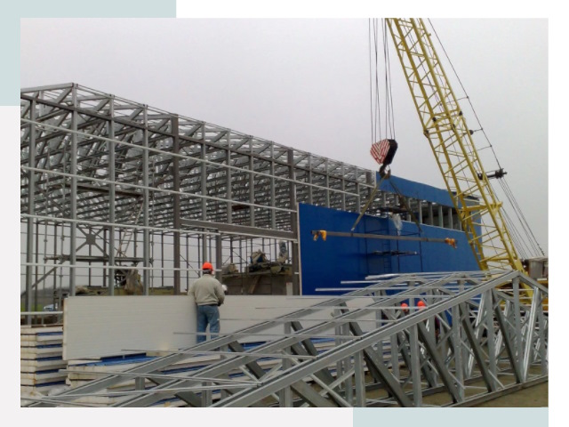 Монтаж ангаров в Прокопьевске